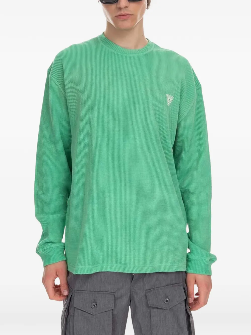 GUESS USA T-shirt con logo - Verde