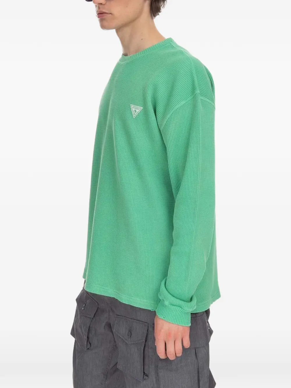 GUESS USA T-shirt met logo Groen