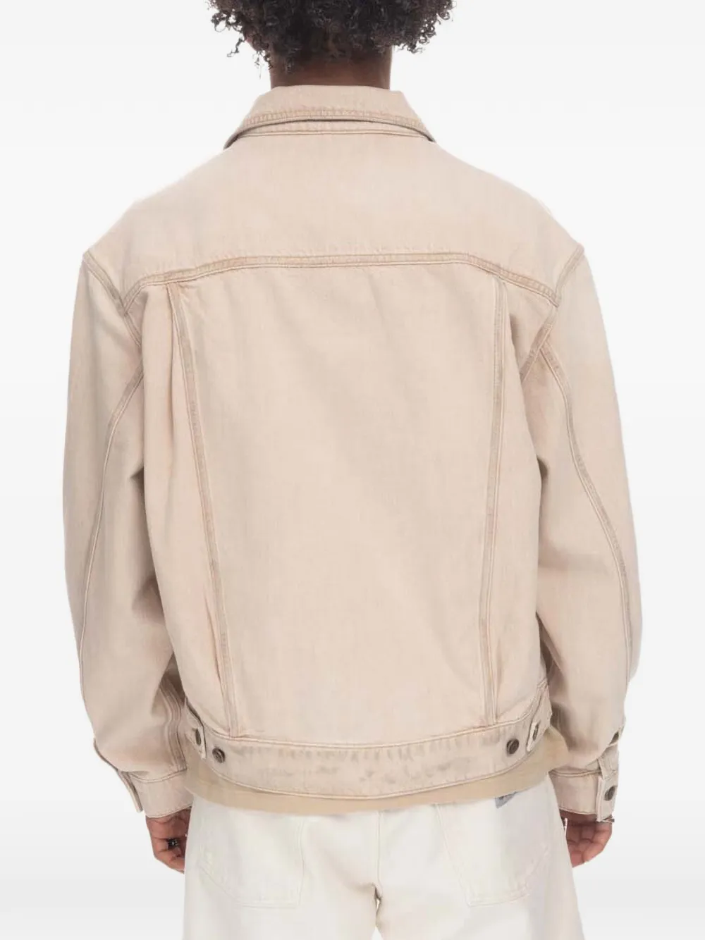  Guess Usa Denim Jacket - Neutrals 