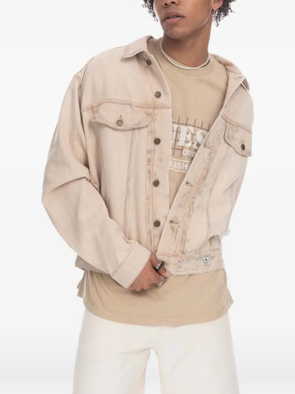 GUESS USA Giacca denim - Toni neutri