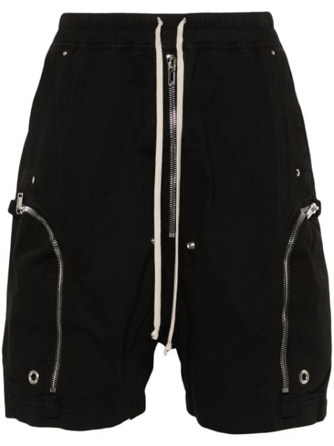 Rick Owens DRKSHDW Bauhaus cotton bermuda shorts