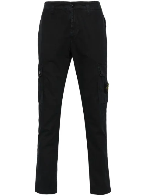 Stone Island slim-fit cotton trousers