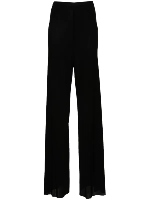 Rick Owens Jumbo Wide-leg Trousers in Black