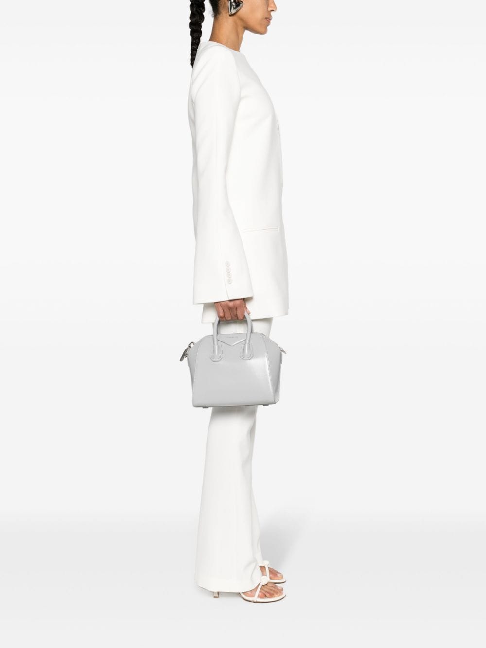 Givenchy Antigona leren shopper - Grijs