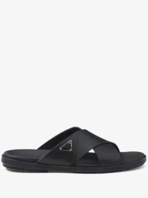 Ferragamo Murray Leather Sandals | Black | FARFETCH UK display picture 2