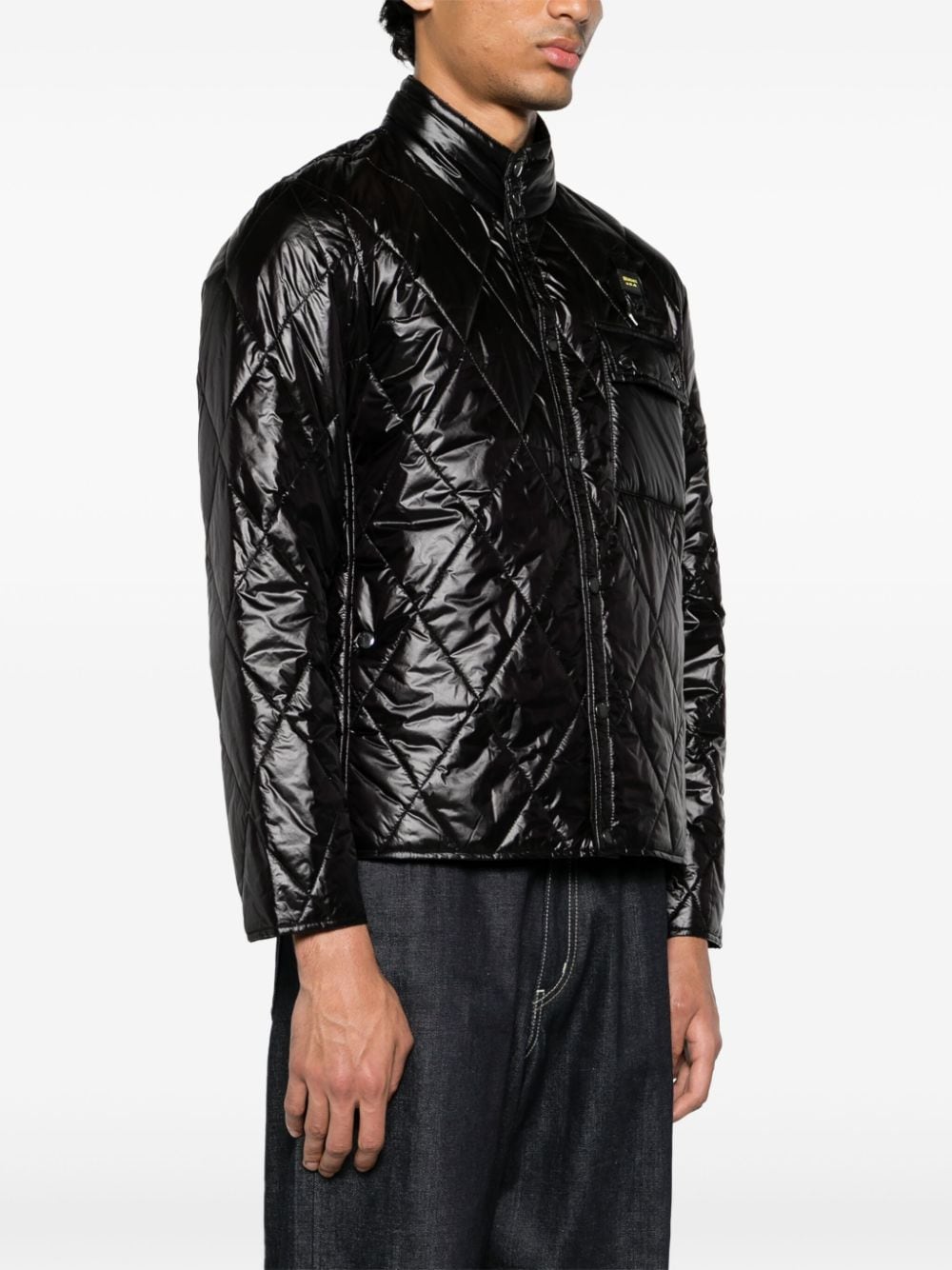 Shop Blauer Isaiah Lightweight Padded Jacket In Black