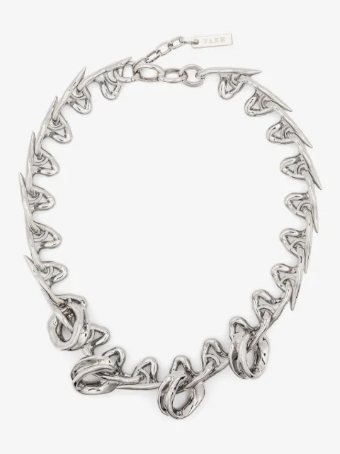 Vann Jewelry U-pendant heart necklace