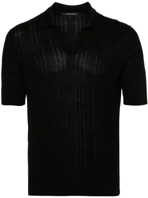 Tagliatore Pavel silk polo shirt