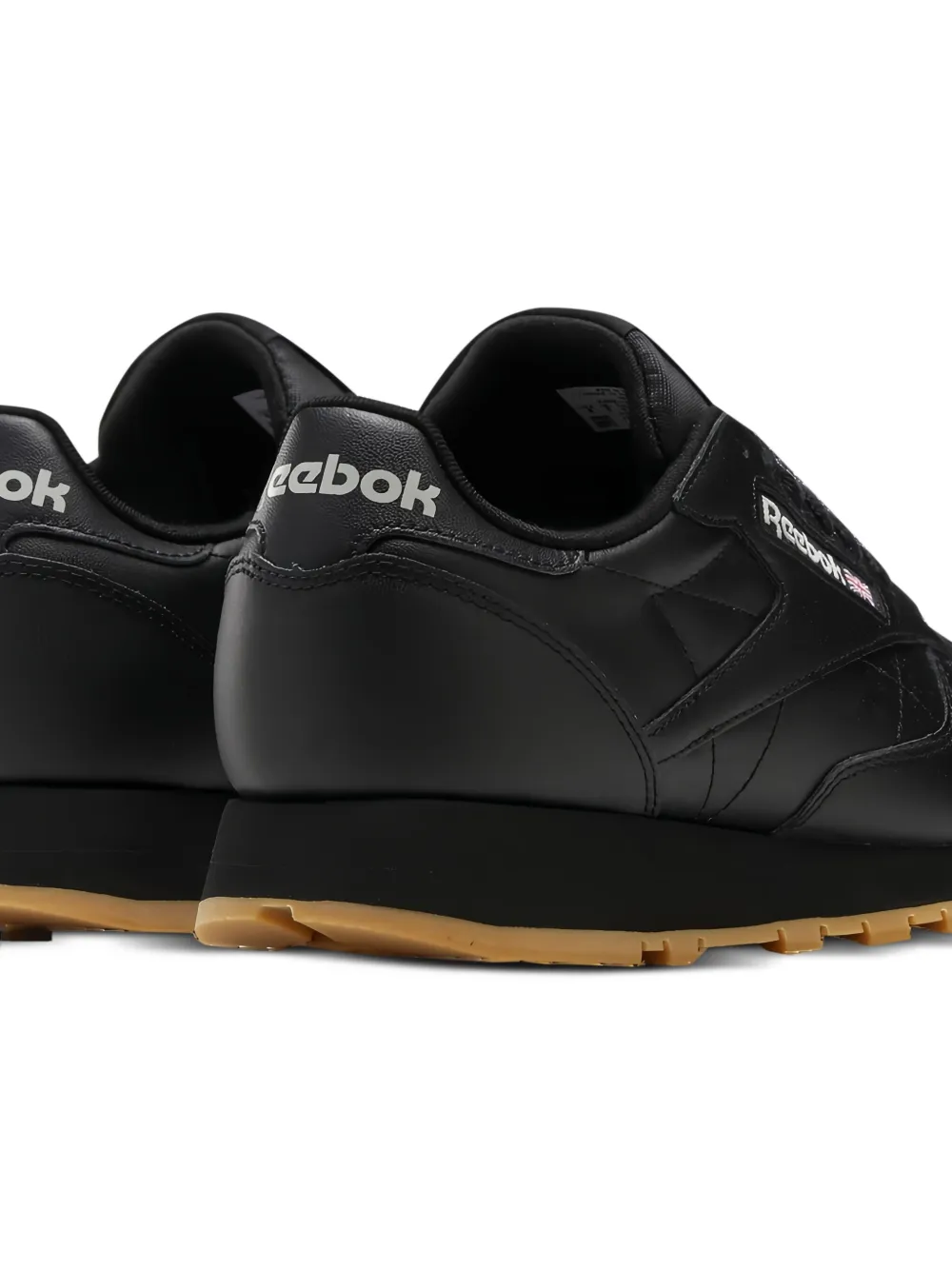 Reebok leather sneakers Black