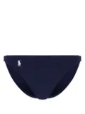 Polo Ralph Lauren terry-cloth bikini bottom - Blue