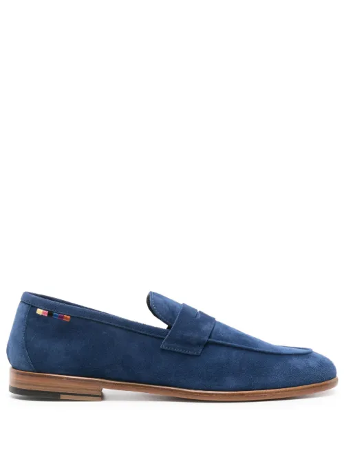Mocassins en daim à entaille penny - Paul Smith - Modalova