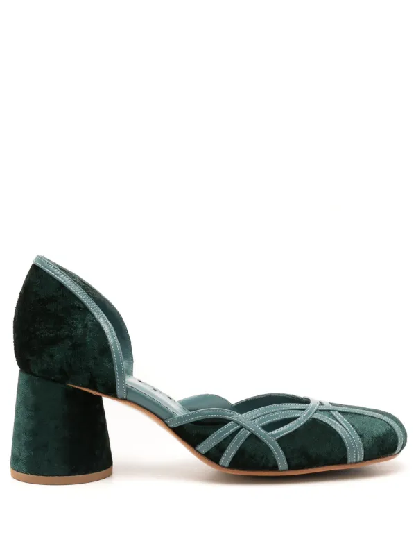 Sarah Chofakian Sapato Albert De Veludo | Verde | FARFETCH BR