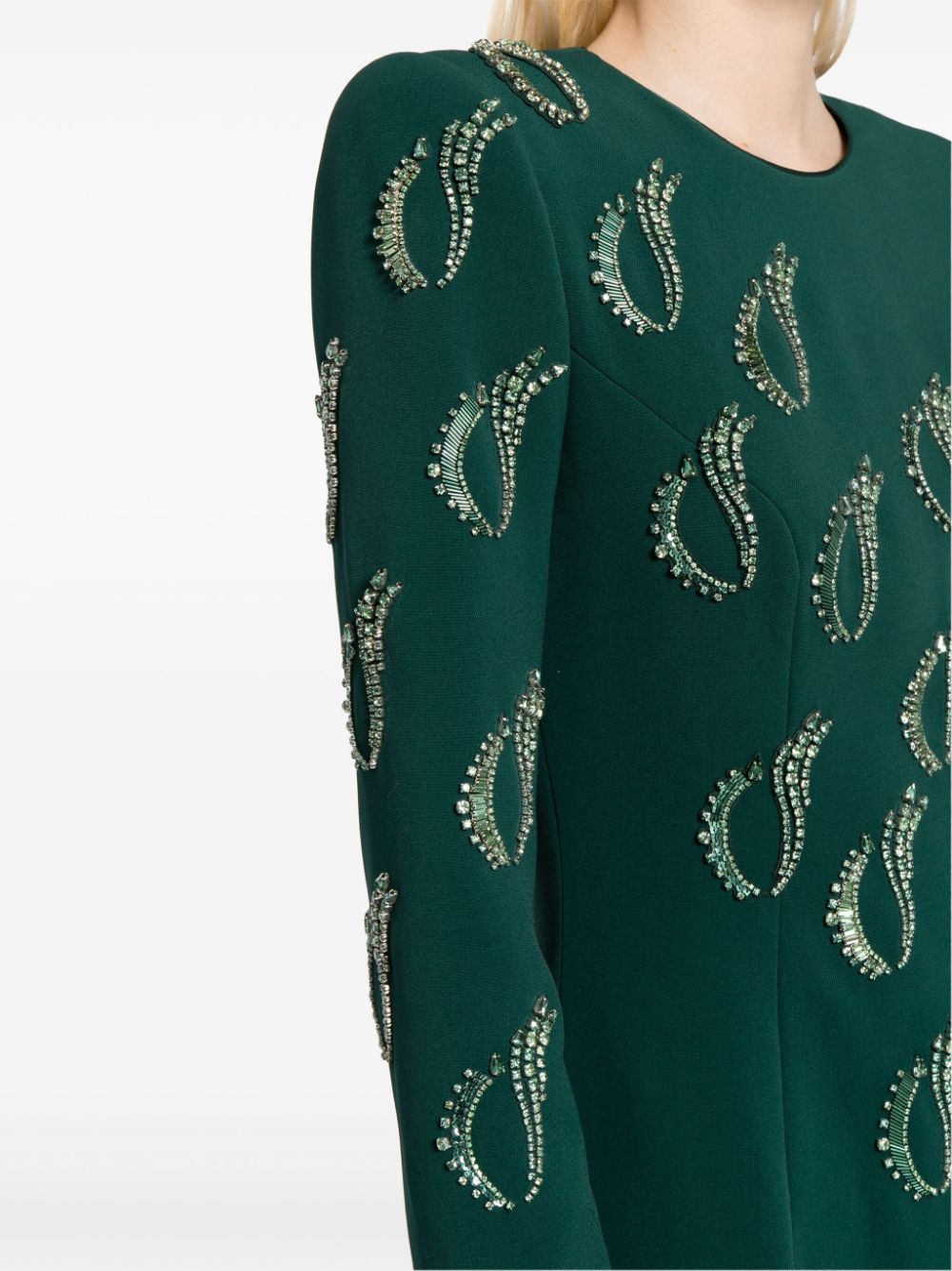 Affordable Jenny Packham Jealous crepe midi dress Women