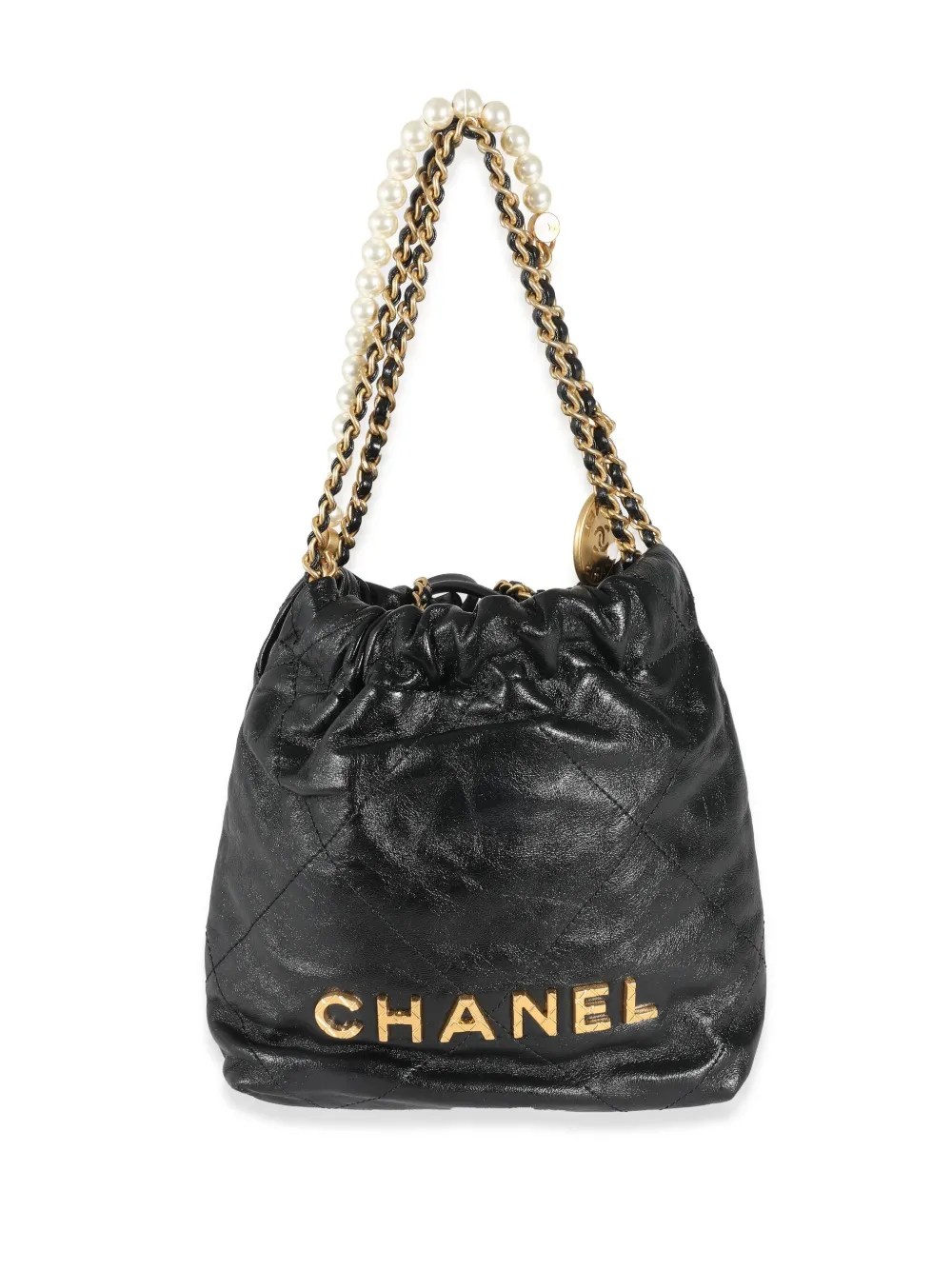 CHANEL Pre-Owned ミニ シャネル 22 バケットバッグ - Farfetch