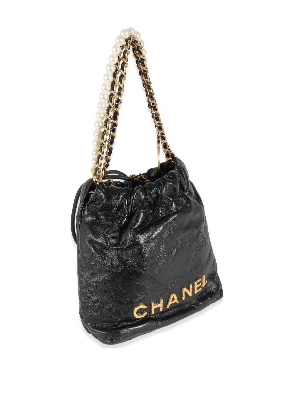 CHANEL Pre-Owned ミニ シャネル 22 バケットバッグ - Farfetch