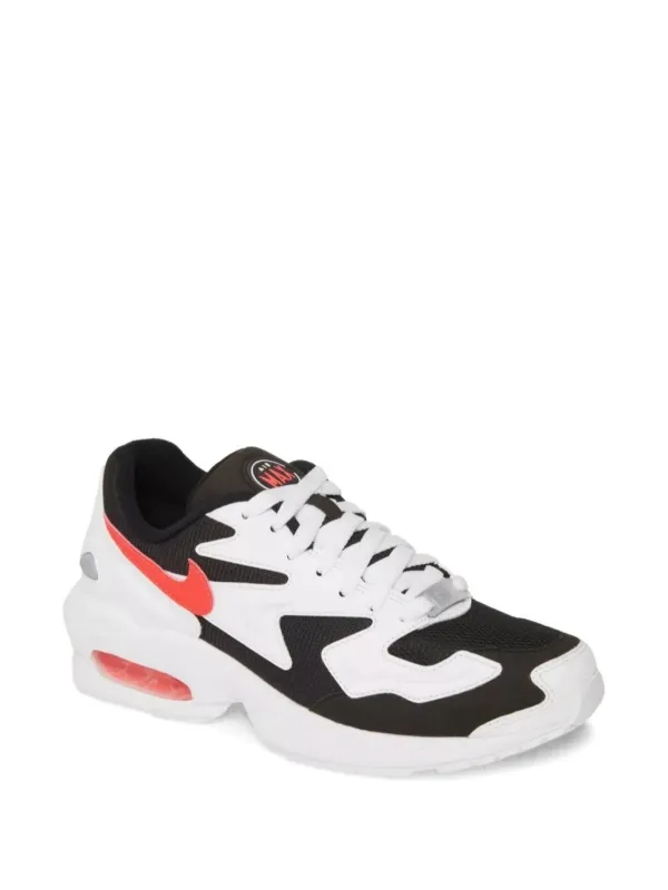 nike air max 2 light black white