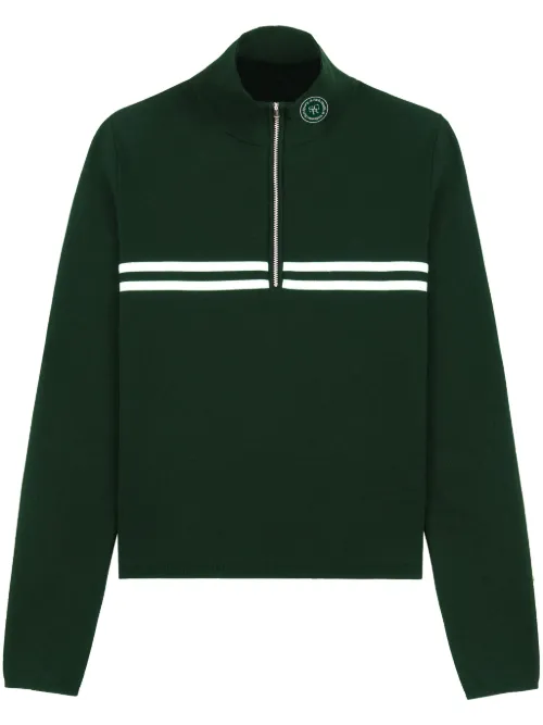 Sweat à col zippé - Sporty & Rich - Modalova