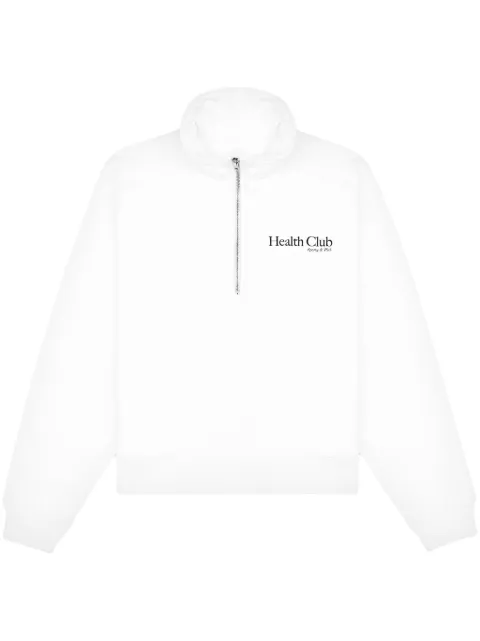 Sporty & Rich Health Club quarter-zip sweatshirt