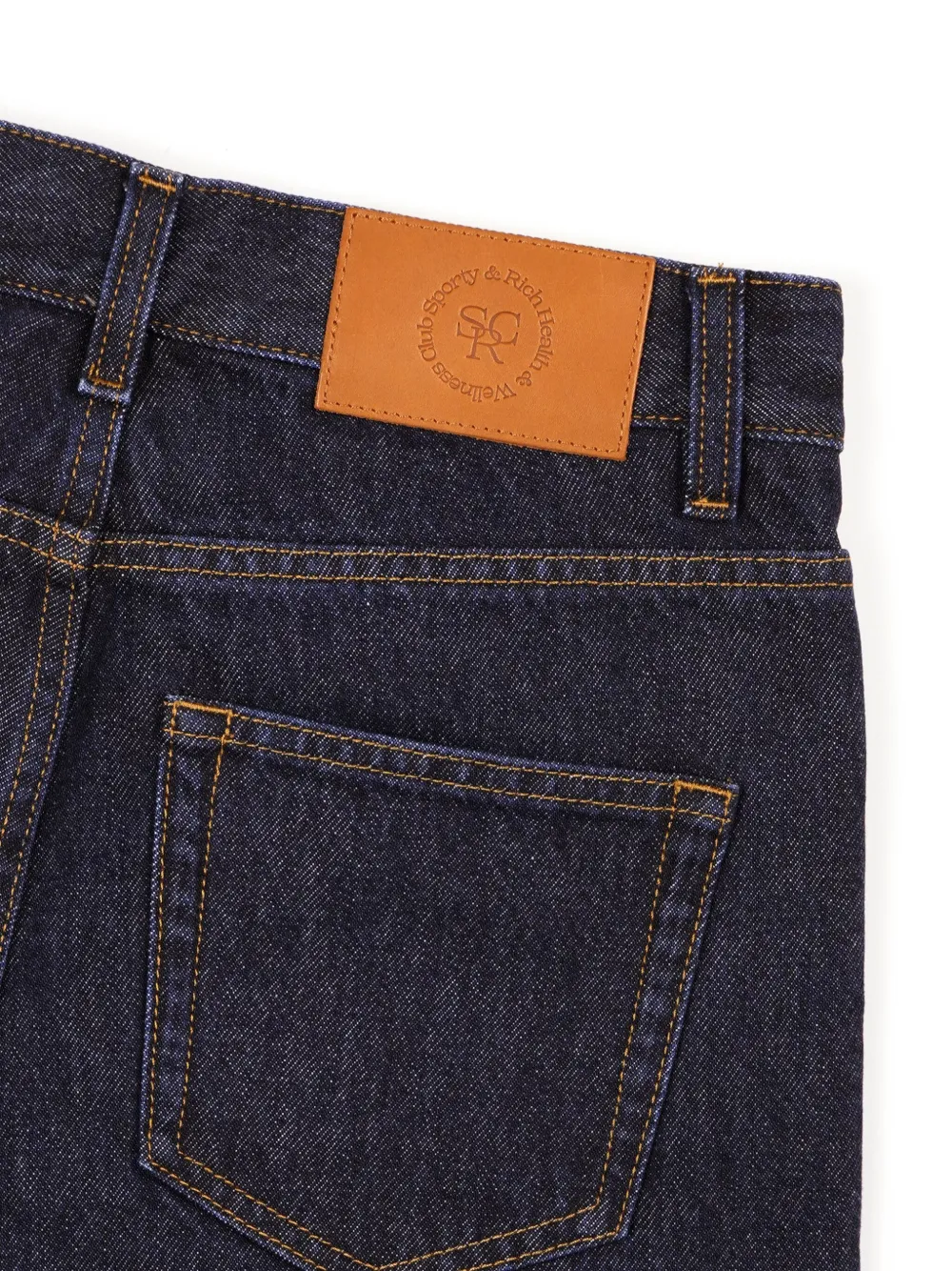 Sporty & Rich Ruimvallende jeans Blauw