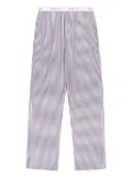 Sporty & Rich Vendome cotton pajama pants - Brown