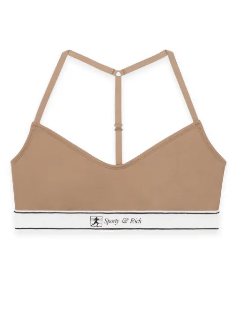 Sporty & Rich Runner Script sports bralette