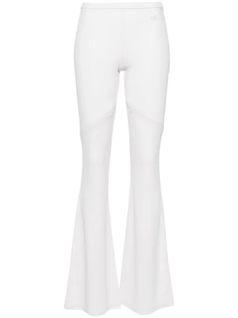 Courrèges pantalon Ellipse à coupe évasée