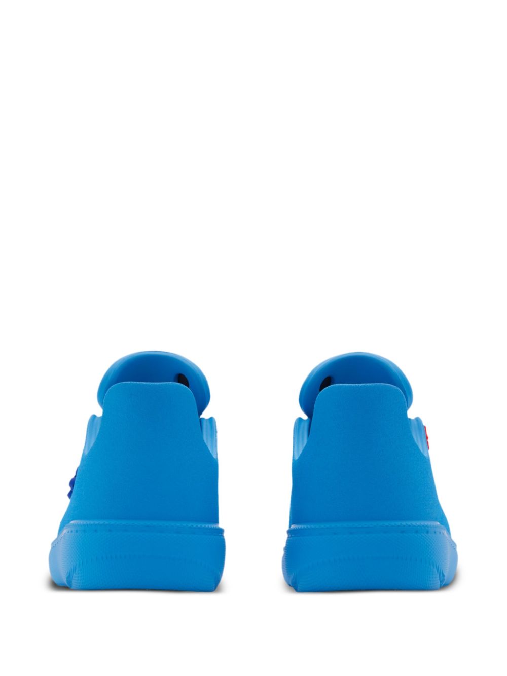 Shop Burberry Bubble Slip-on Sneakers In Blau