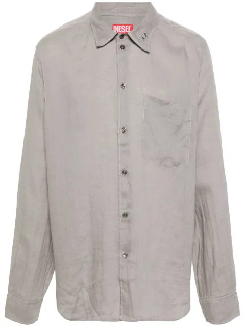Diesel S-Emil linen shirt