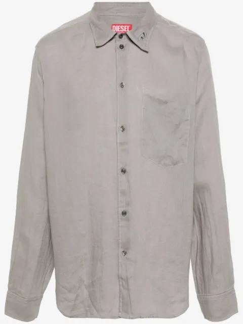 Diesel S-Emil linen shirt