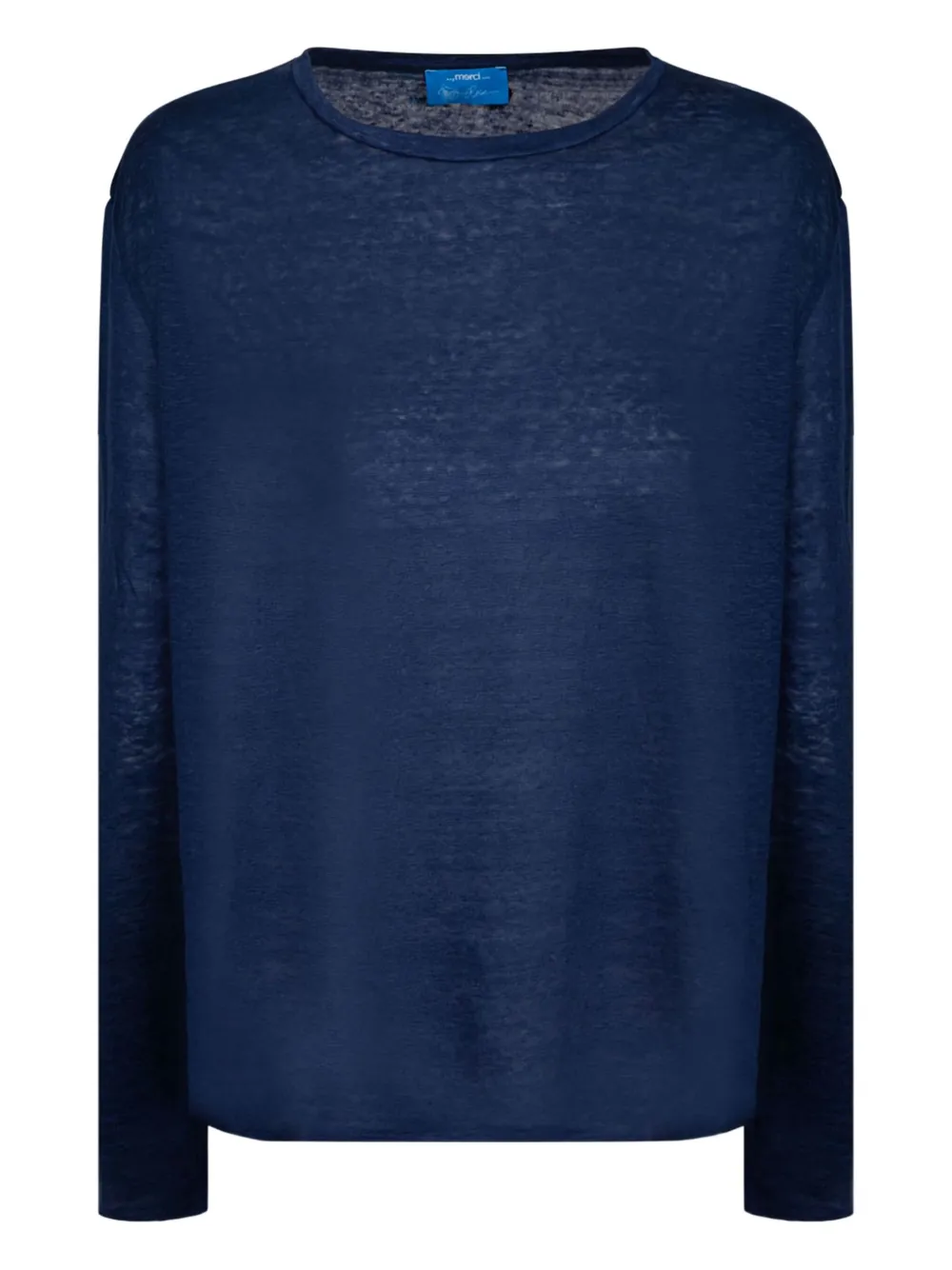 Merci suéter de tejido fino | azul | Image 1