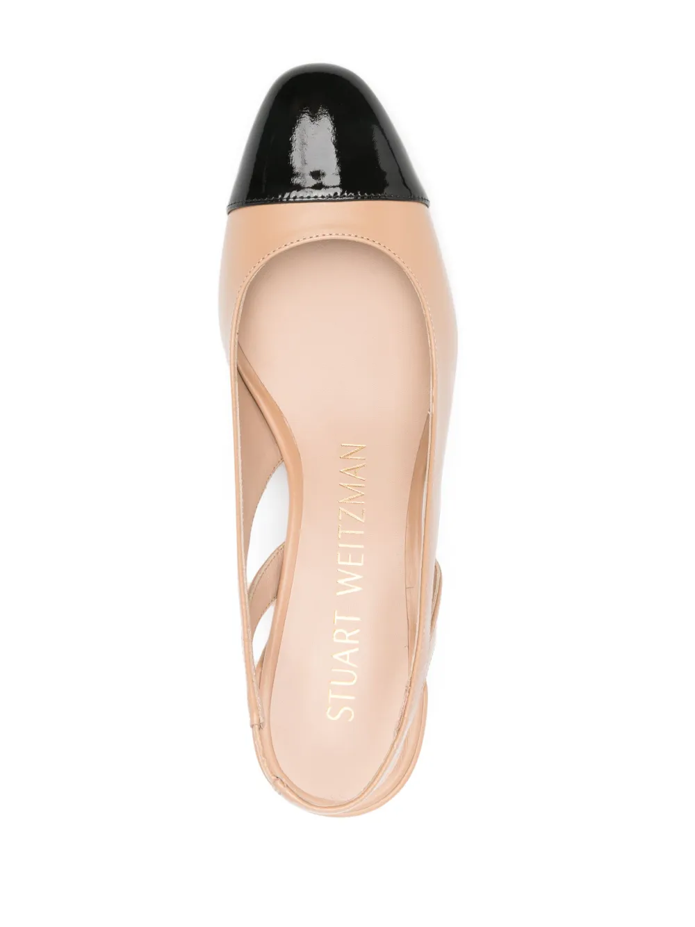 Shop Stuart Weitzman Sleek 50mm Pumps In Neutrals