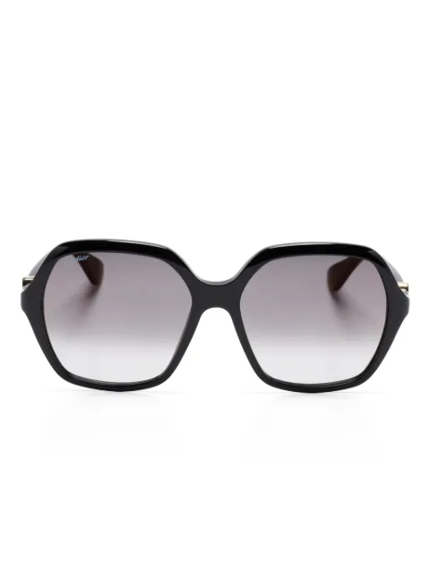 Cartier Eyewear geometric-frame sunglasses