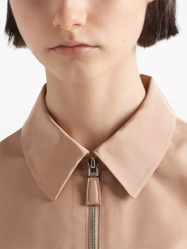 Prada ロゴ ブラウス | ピンク | FARFETCH JP