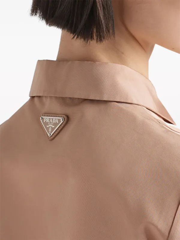 Prada ロゴ ブラウス | ピンク | FARFETCH JP