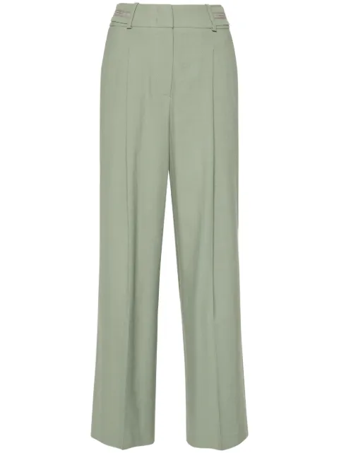 Peserico linen palazzo pants