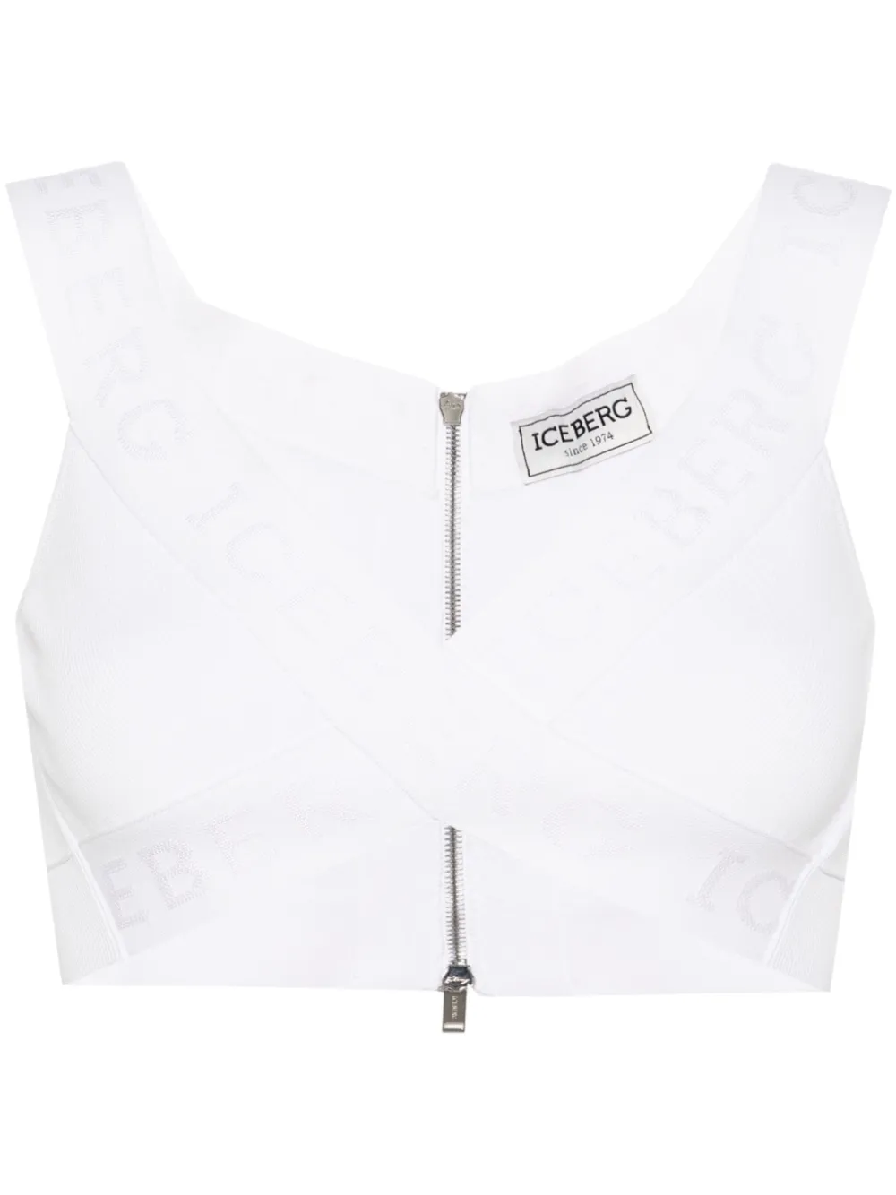 Iceberg Cropped top Wit