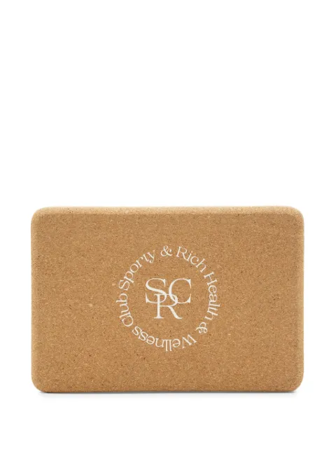 Sporty & Rich Yoga-Block aus Kork