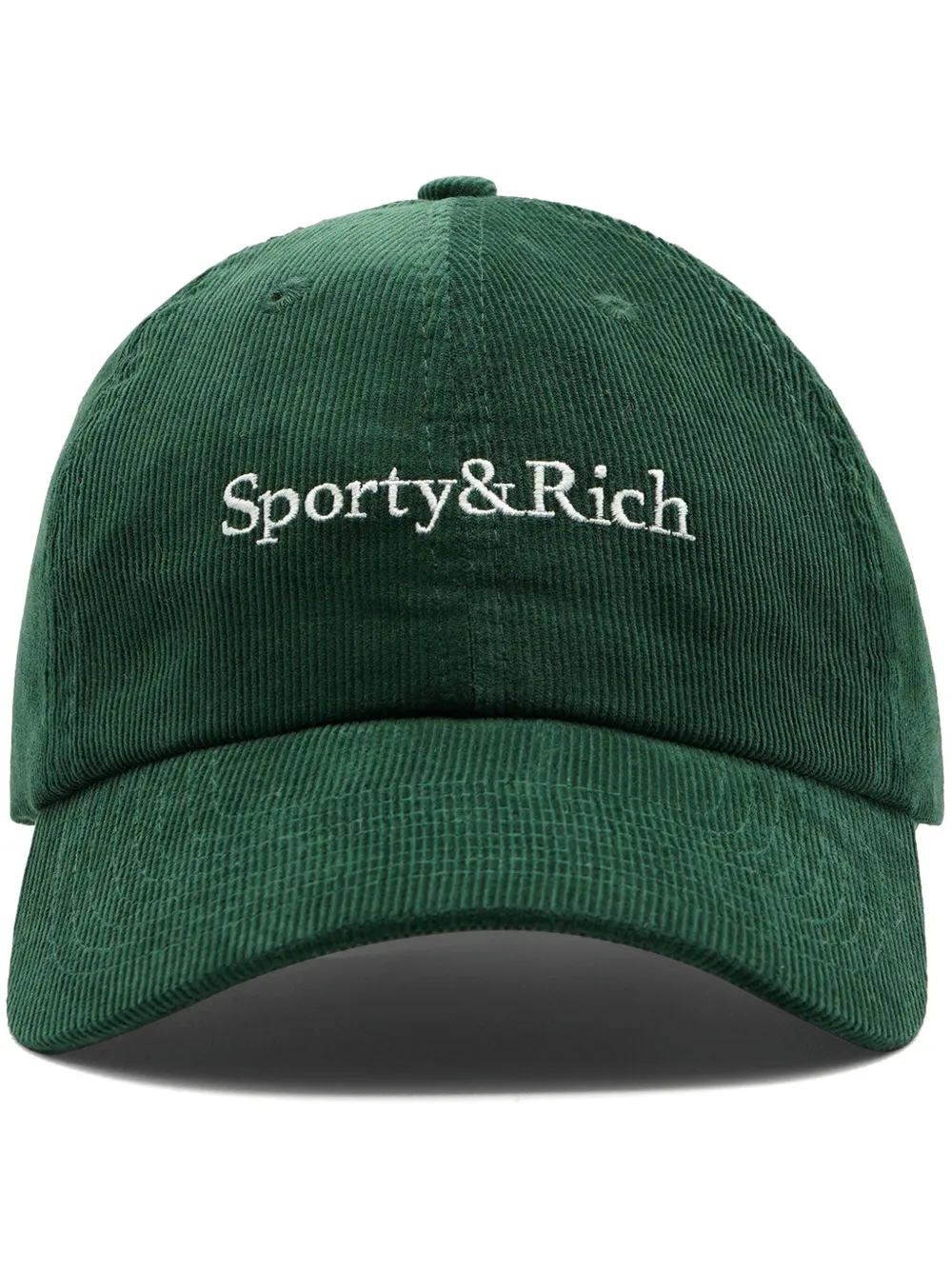 Serif Logo corduroy cap