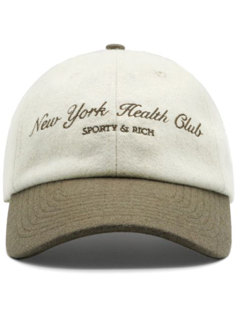 Sporty & Rich gorra NY Health Club