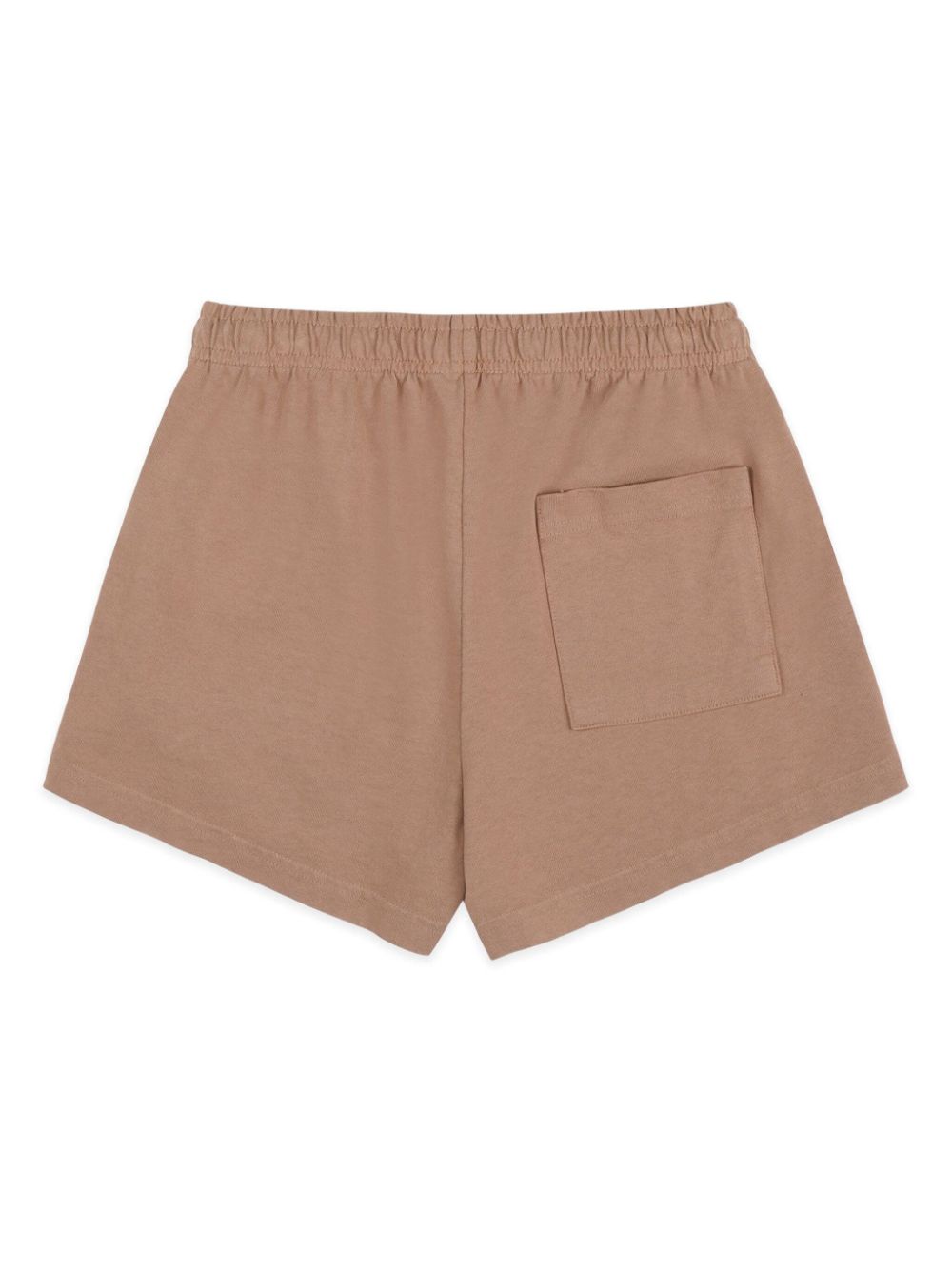 Shop Sporty And Rich Disco Athletic Club-print Shorts In Brown