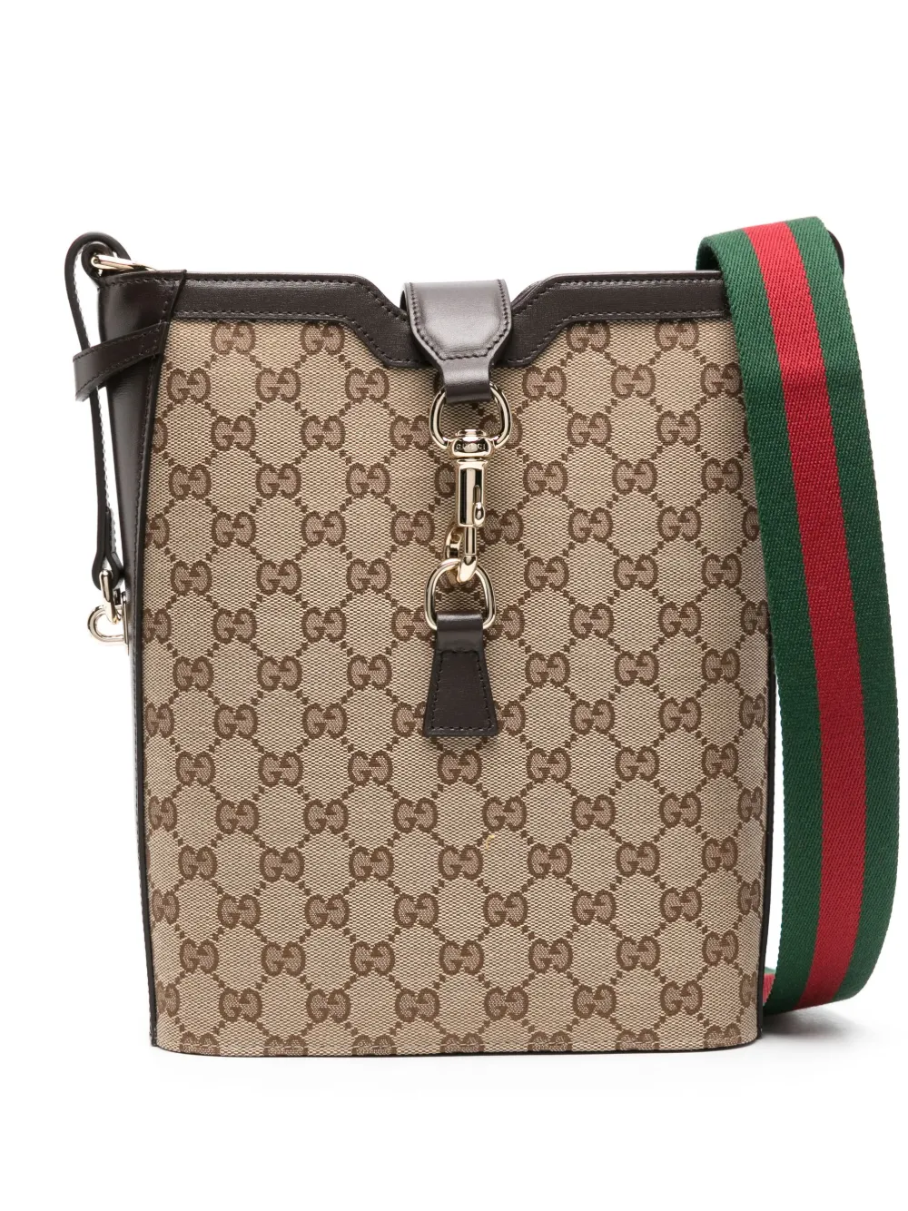 Gucci GG canvas Schoudertas Beige