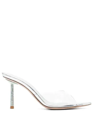 Chanel perspex mules cheap