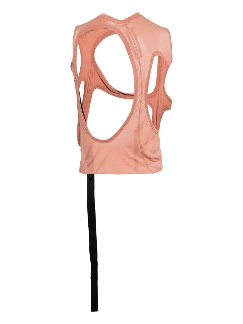 Shop Rick Owens Drkshdw Membrane Ii Sleeveless Top In Pink