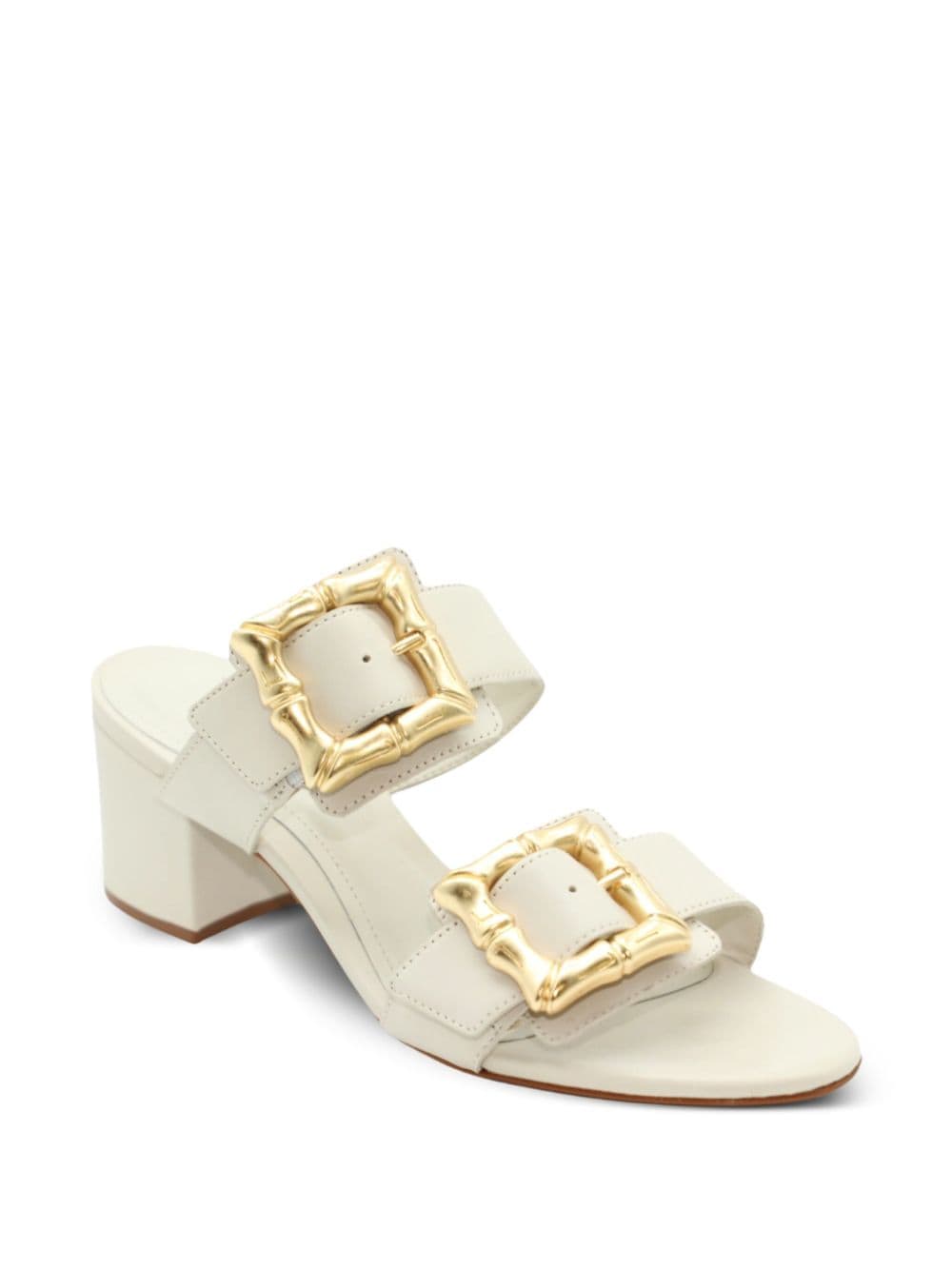 Schutz Enola leather sandals - Beige