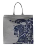 Burberry extra large EKD canvas tote bag - Grey