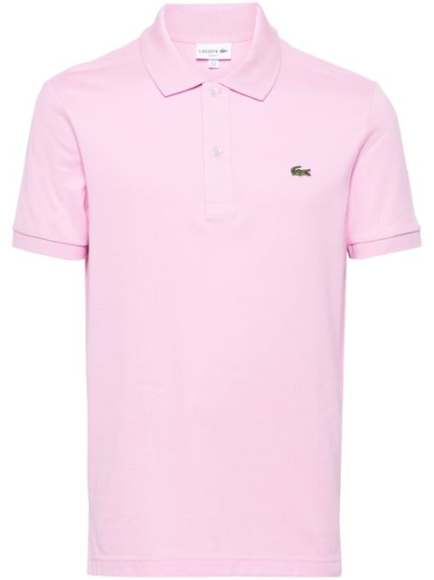 Lacoste logo-embroidered cotton polo shirt Men