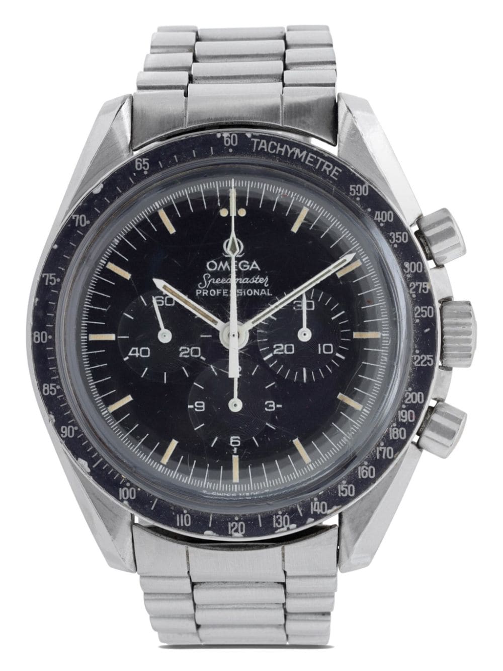 OMEGA Pre-owned Speedmaster Professional Moonwatch horloge - Zwart