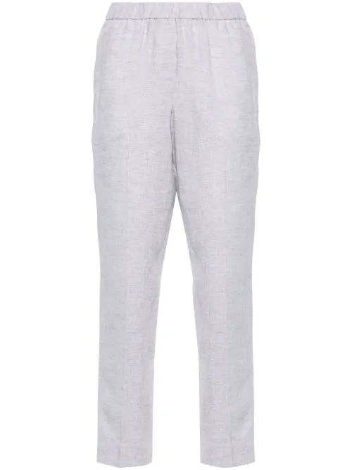 Pantalon court en lin - Peserico - Modalova