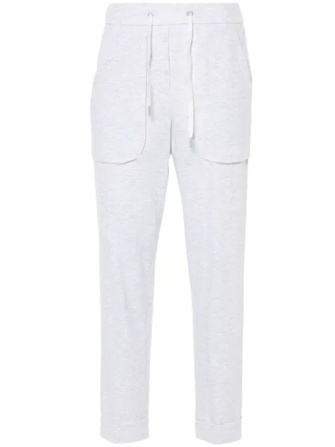 Peserico pants con efecto melange