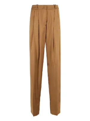 パンツ Federica Tosi Straight Leg Trousers With Pleated Design Federica Tosi Straight-Leg Pants for Women - Shop on FARFETCH